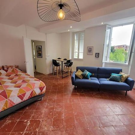 Appartement De Charme Avec Tomettes Et Parquet Graulhet Dış mekan fotoğraf